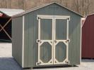 8x10 Economy Style Madison Peak Storage Shed from Pine Creek Structures