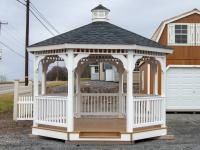 12x12 Vinyl Gazebo for sale at Pine Creek Structures of Spring Glen