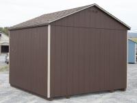 10x10 Madison Series (Economy Line) Peak Style Storage Shed (Back)