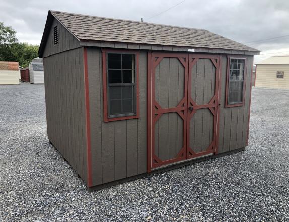 10x12 Peak side storage shed Et-18815