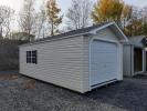 Exterior Vinyl Sided 12x24 Garage